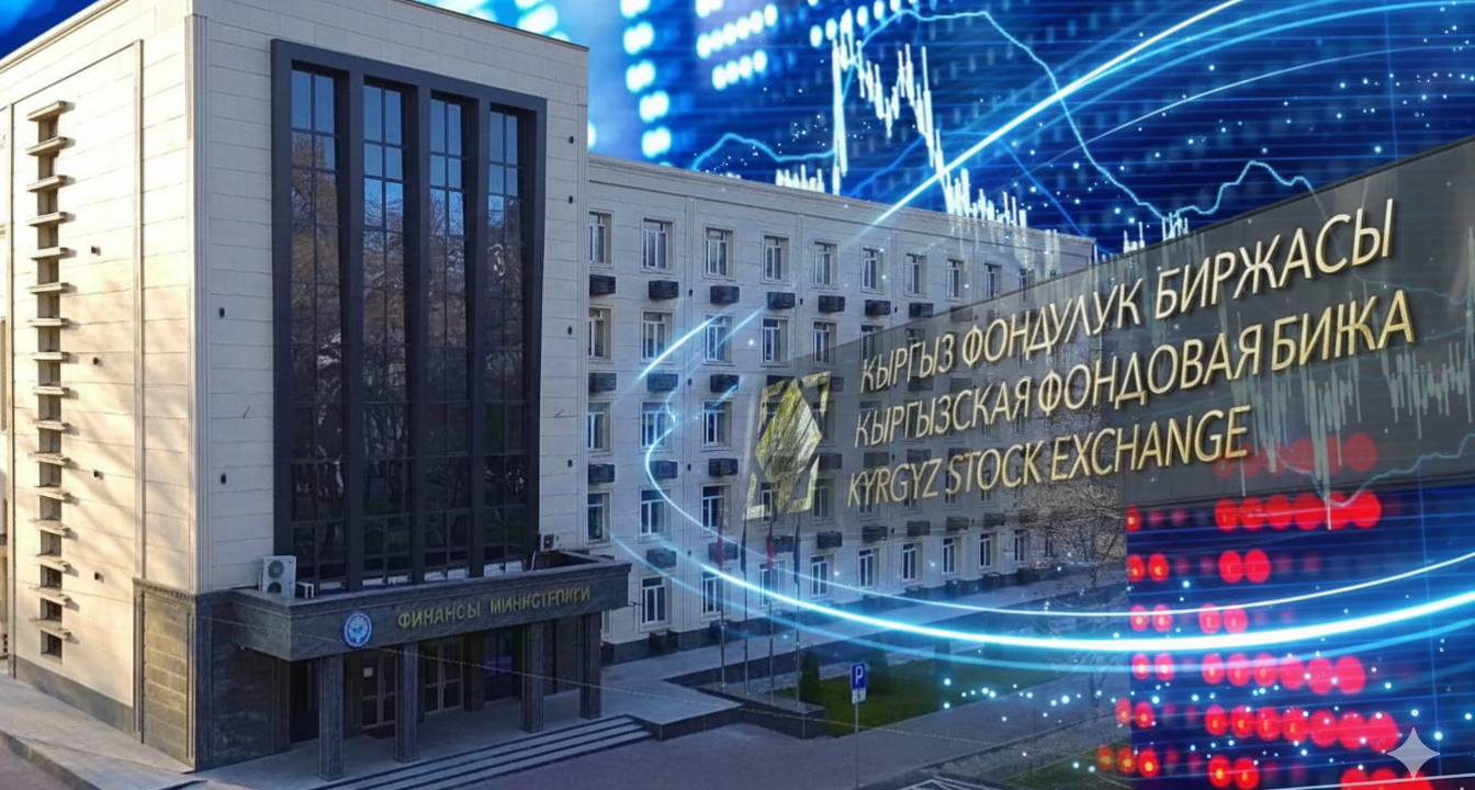 Минфин впервые провел денежный аукцион на Кыргызской фондовой бирже — размещено 20.3 млрд сомов