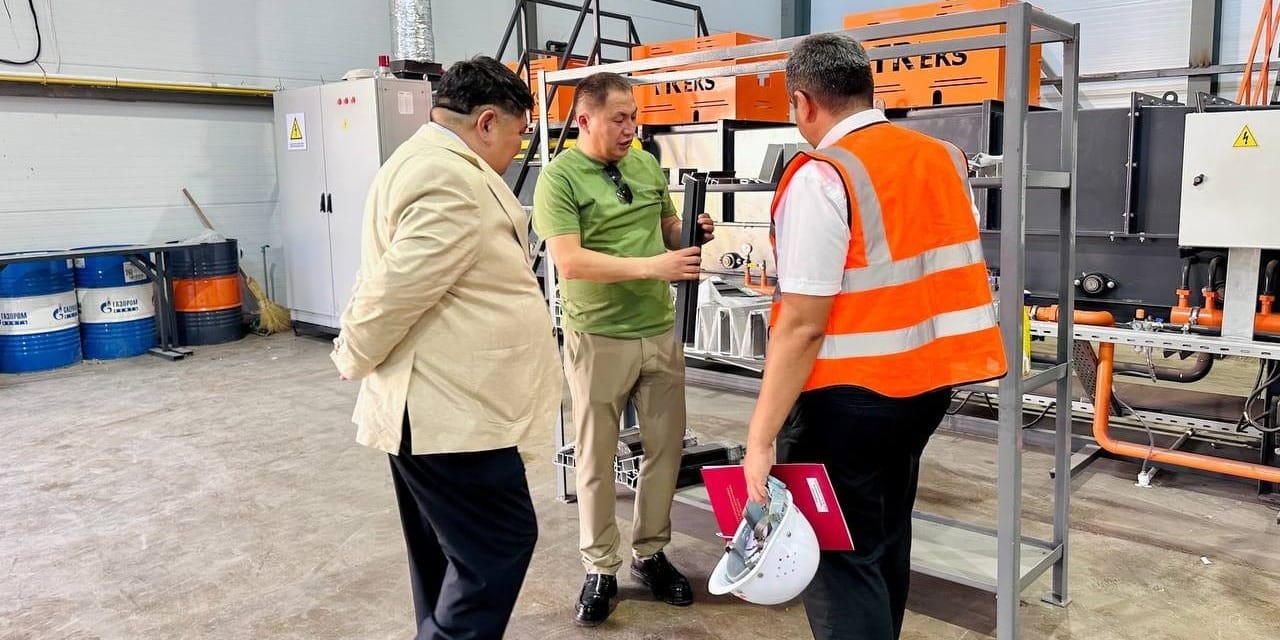 В Чуйской области открыт завод «Стилекс» по производству алюминиевых профилей