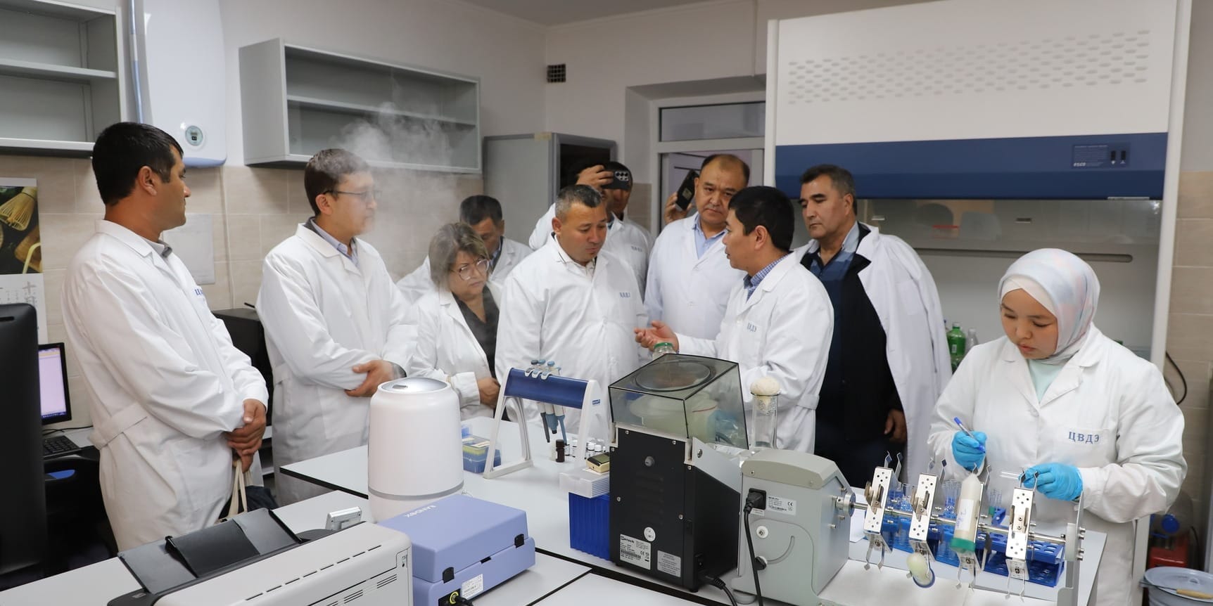 Кыргызстан для обмена опытом посетили ветеринары из Узбекистана