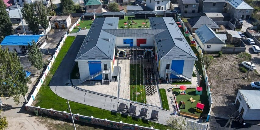 В Бишкеке открыли обновленный детский сад «Баластан»