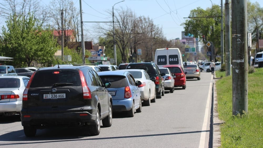 В Бишкеке могут ввести реверсивное движение — на самых загруженных улицах