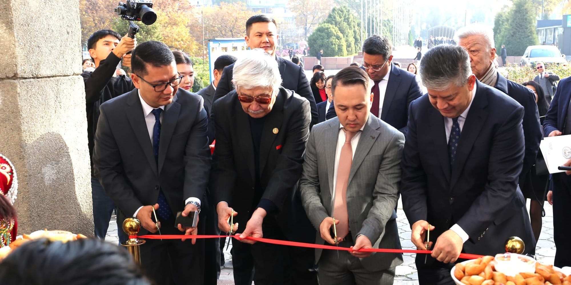 Открытие инновационного центра U Nexus Hub в Бишкеке при МУК. Фото: НАИ.