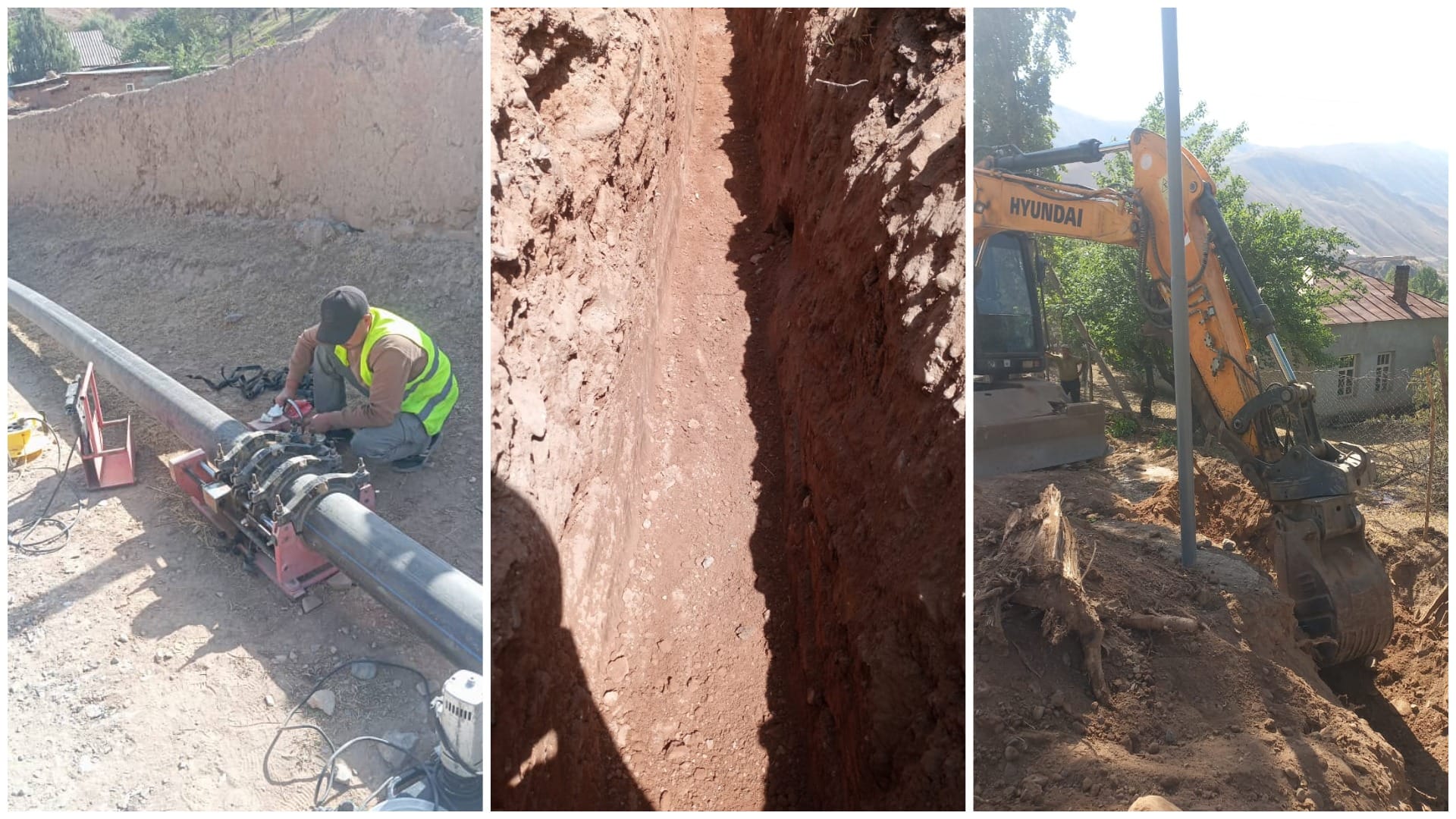 В Алайском районе начали строительство оросительного канала «Мурдаш – Согонду»