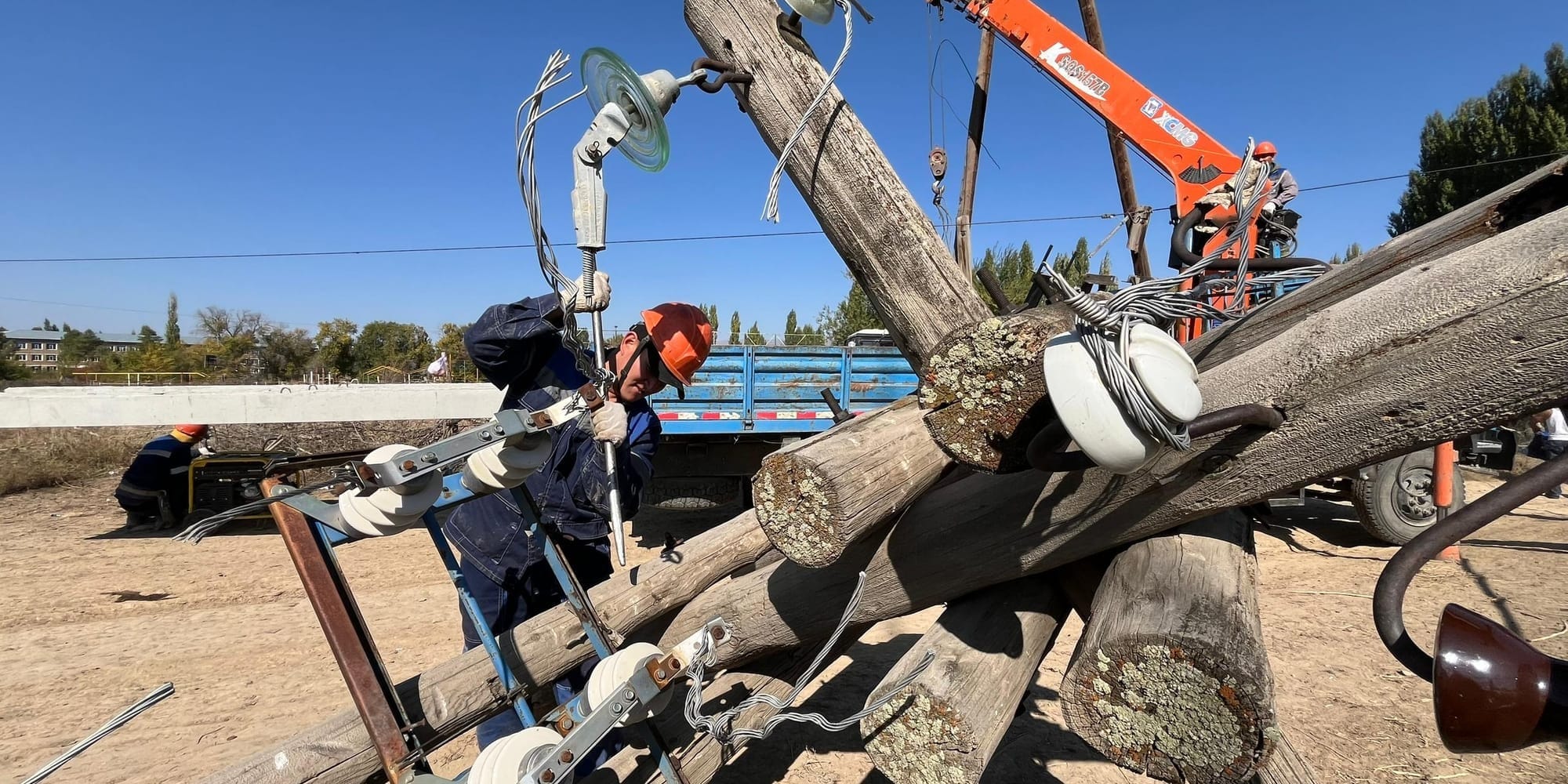Электросети Бакай-Атинского района готовы к зиме на 88%