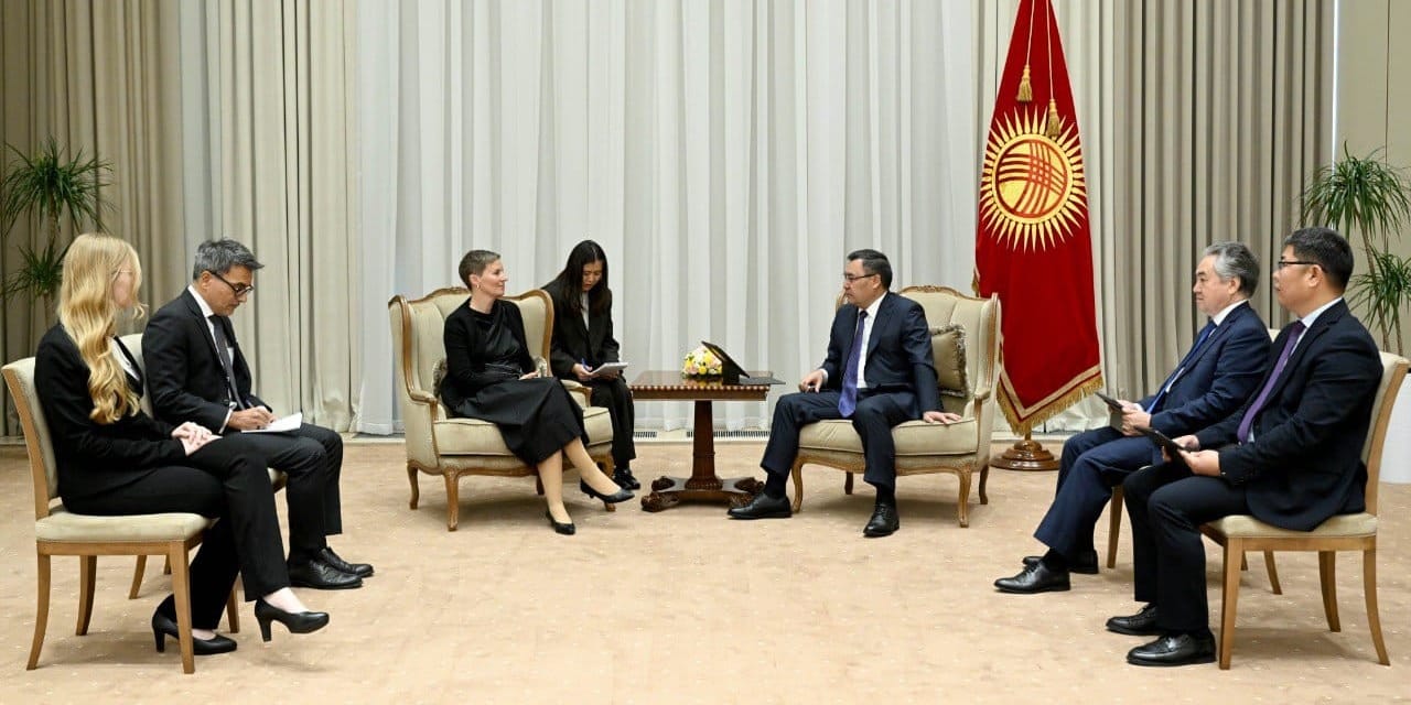 Президент КР встретился с новым послом Германии: в фокусе торговля и «зеленые» проекты