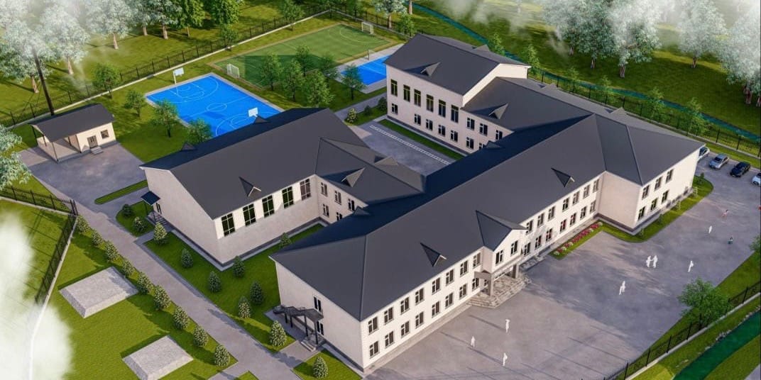 В Кара-Кулже начато строительство новой школы за 183 млн сомов