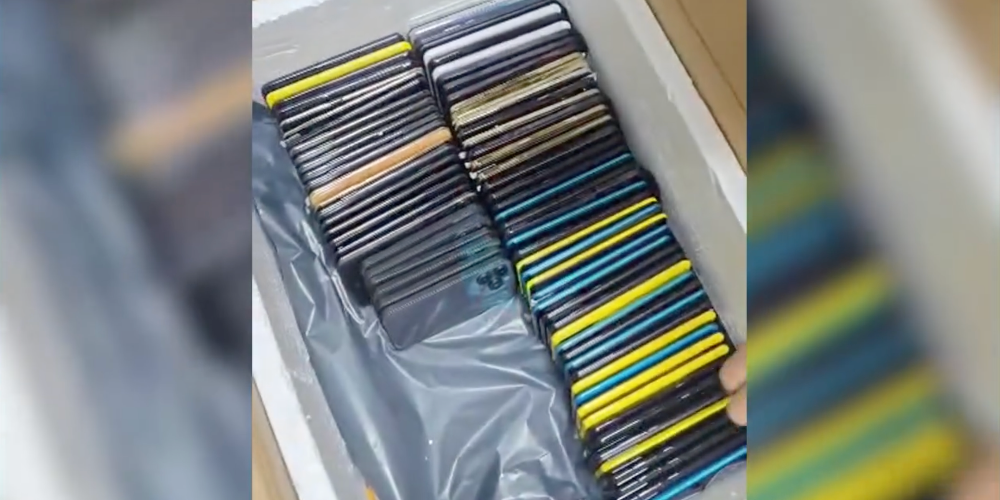 Склад с изъятыми телефонами и электроникой в Бишкеке, проверка ГНС