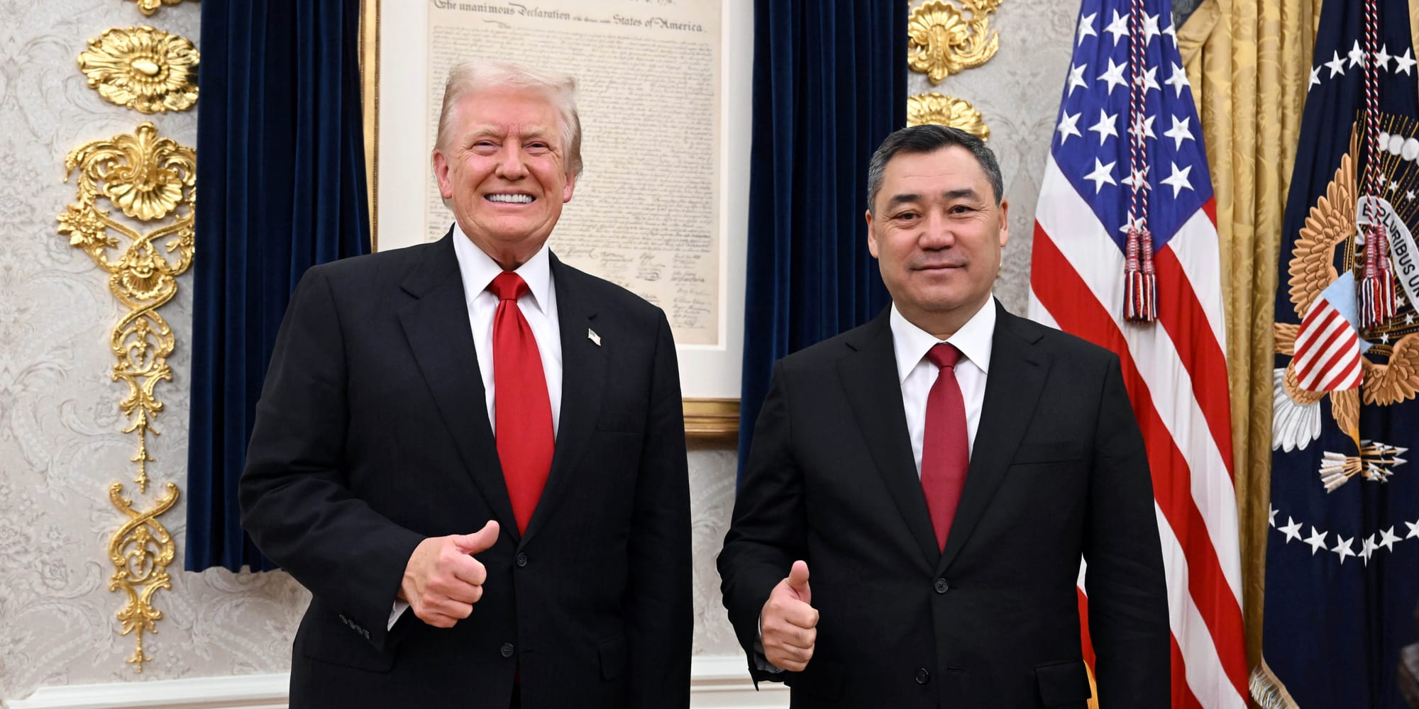 США объявили о договоренностях с КР: $300 млн для «Айыл Банка», проект с «КТЖ» и открытое небо