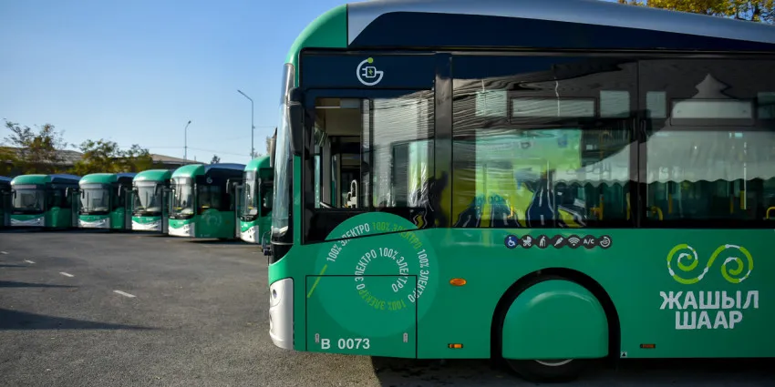 С 15 ноября в Бишкеке запускают новый электробусный маршрут Көлмө — 8-й микрорайон