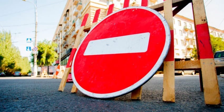 В центре Бишкека временно перекроют участок улицы Тоголок Молдо