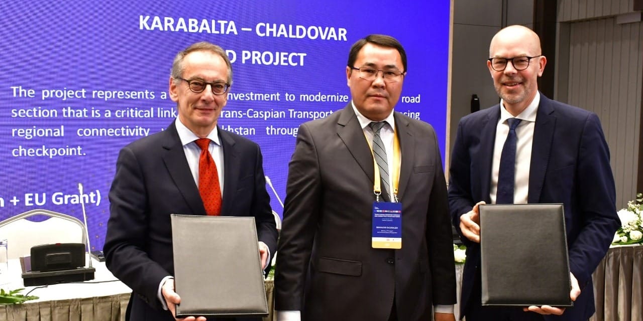 Кыргызстан получит от ЕБРР грант на €15 млн на реконструкцию трассы «Кара-Балта – Чалдовар»