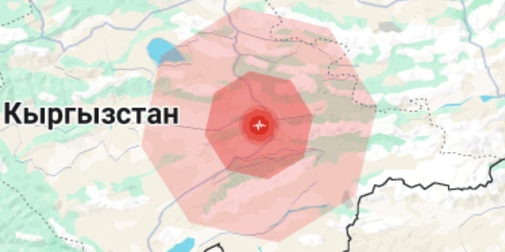В Нарынской области зафиксировано землетрясение до 4 баллов