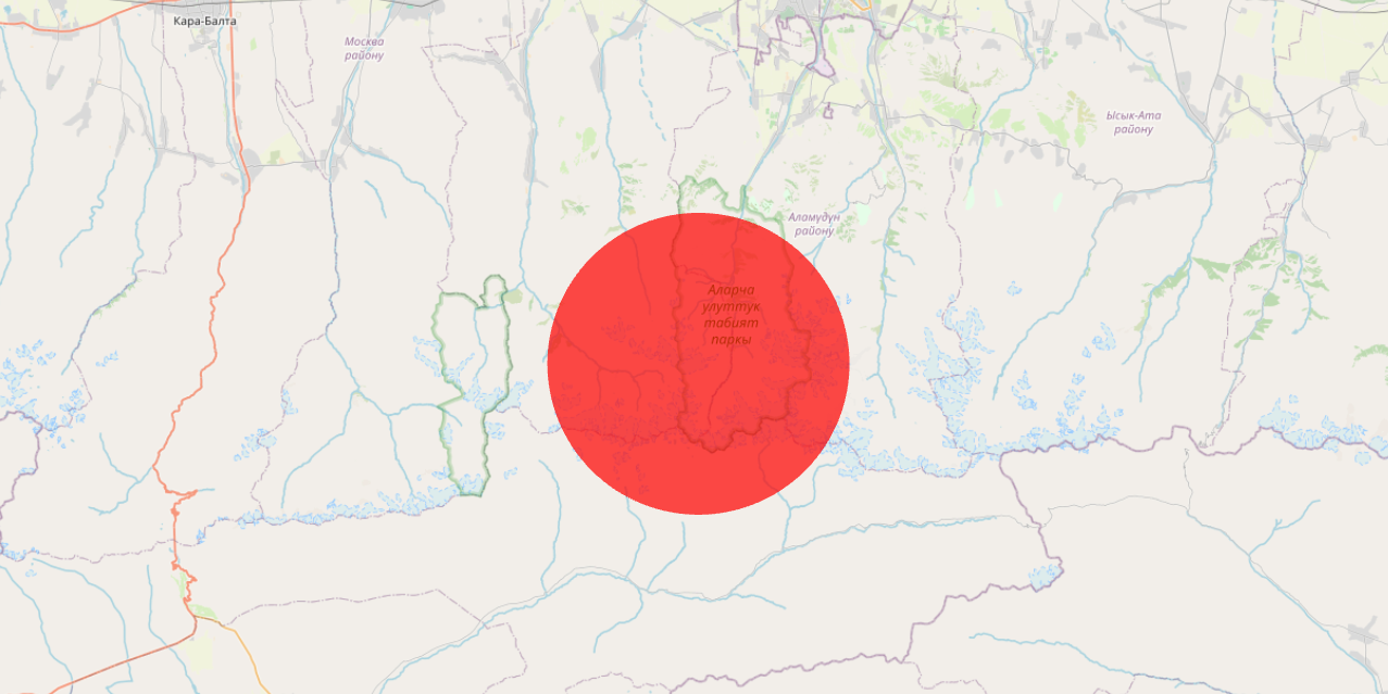 Данные Института сейсмологии НАН КР о землетрясении 18 декабря 2025 года в 03:03 в районе Ала-Арчи: Mpv 3.4, глубина 19 км, в Кыргызстане не ощущалось.