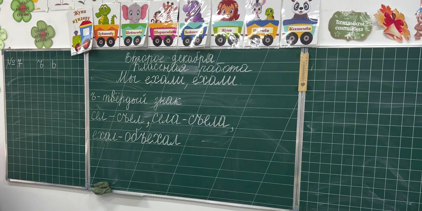 Новые парты и шкафы: Фонд развития «Альянс Алтын» поддержал школу имени Акынбекова в Бакай-Ате