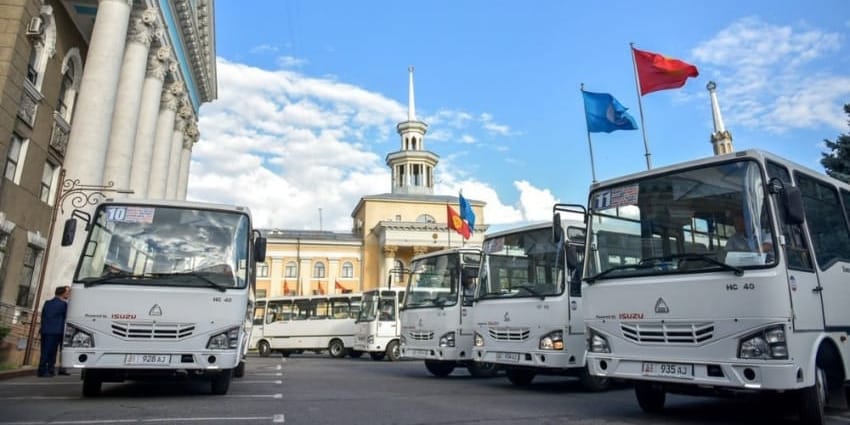 В Бишкеке запустили новый автобусный маршрут №43: схема