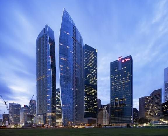 Marina Bay в Сингапуре.