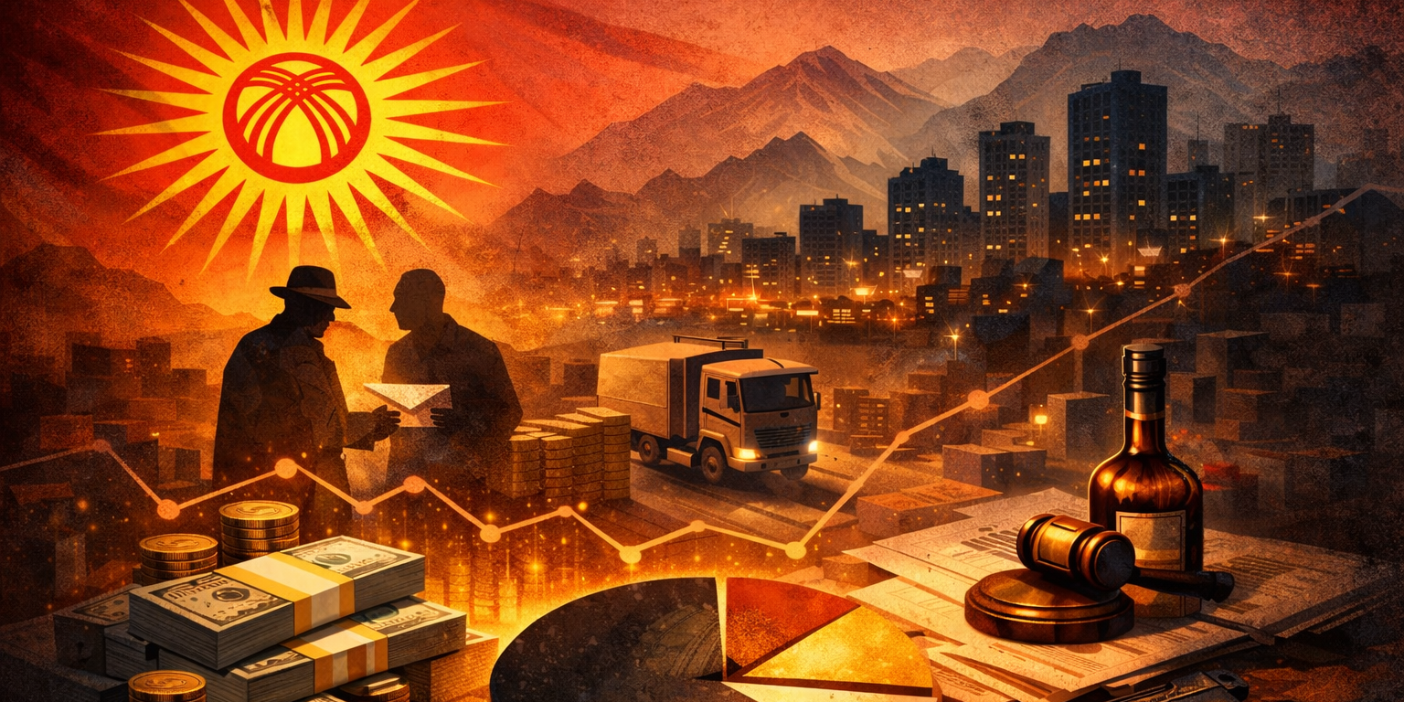 Почти пятая часть ВВП: где сосредоточена теневая экономика КР