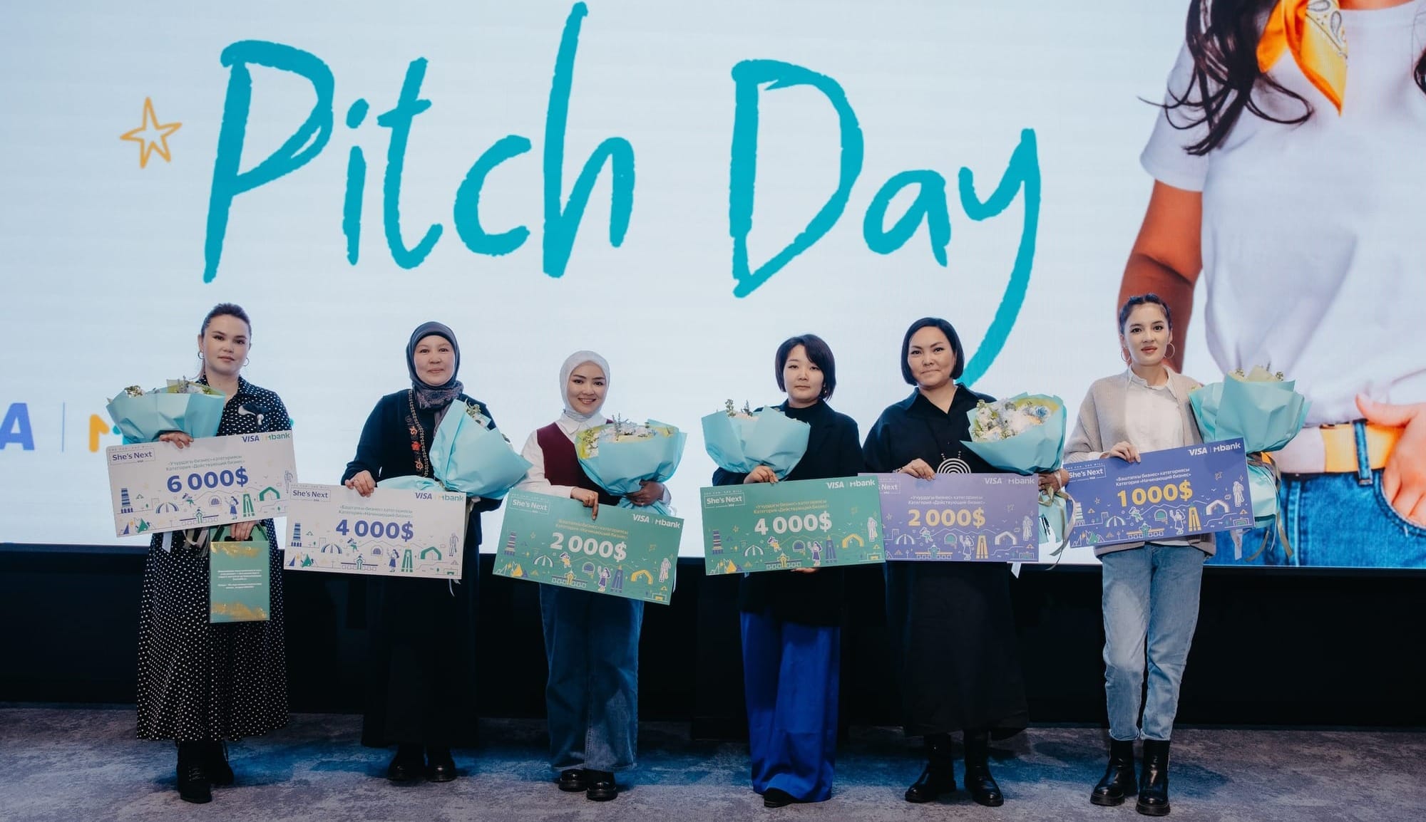 Visa и MBANK определили победительниц первой волны инициативы She’s Next, Empowered by Visa в Кыргызстане