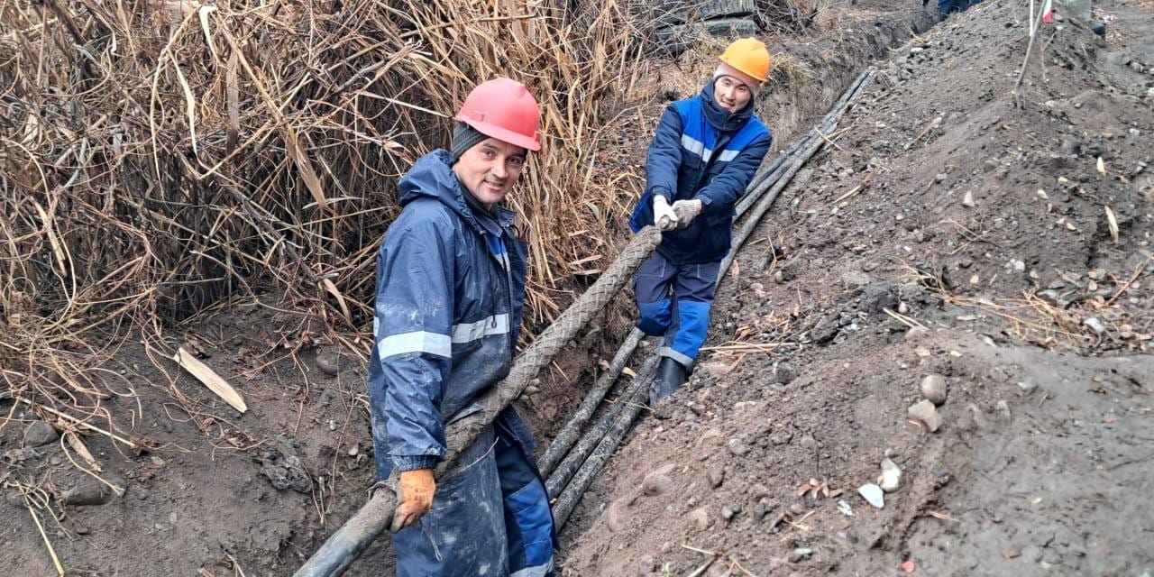 В Бишкеке модернизируют электросети: проложено более 10 км кабельных линий 10 кВ