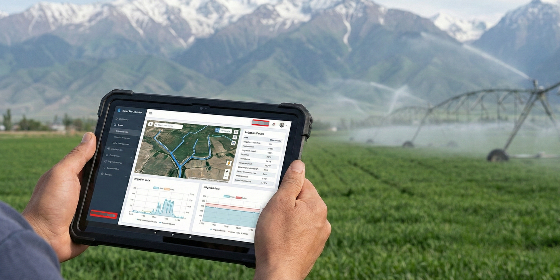 Полив под цифровым контролем: в КР запускают «Единую систему по воде»