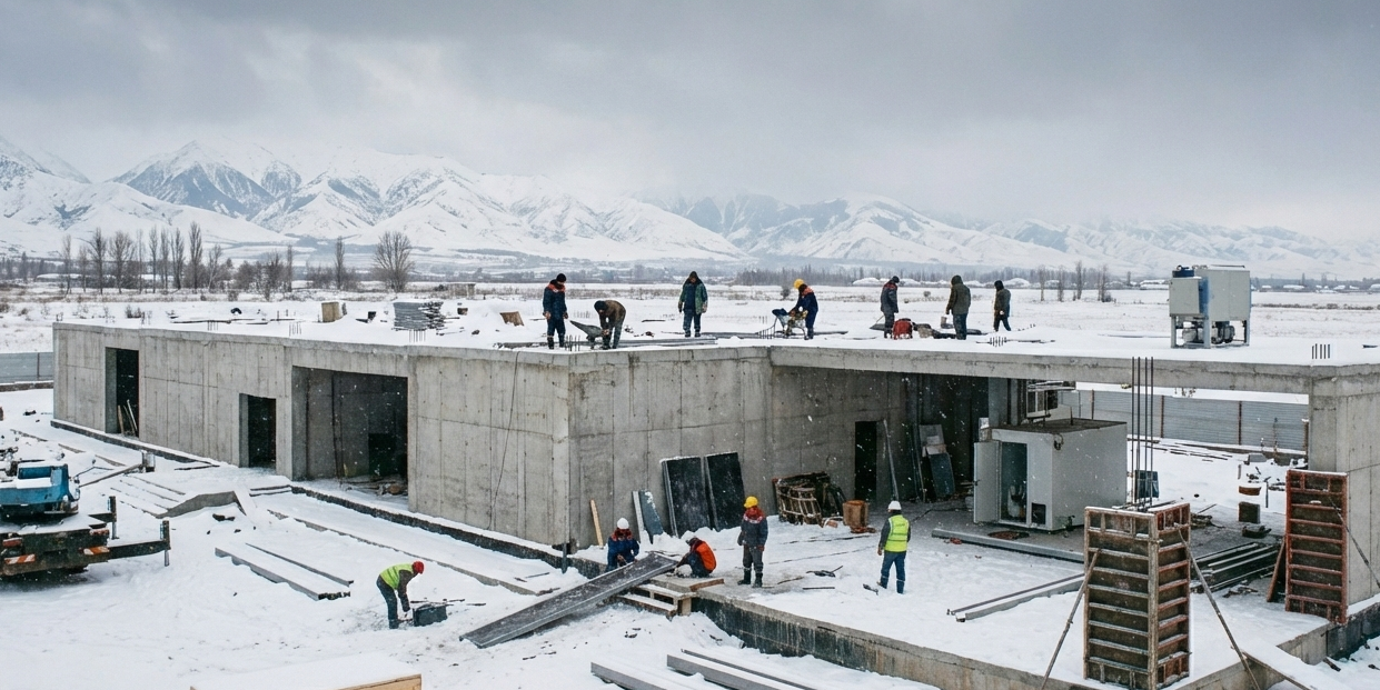 Без «левых» ветпрепаратов: в КР строят новую лабораторию за 153 млн сомов