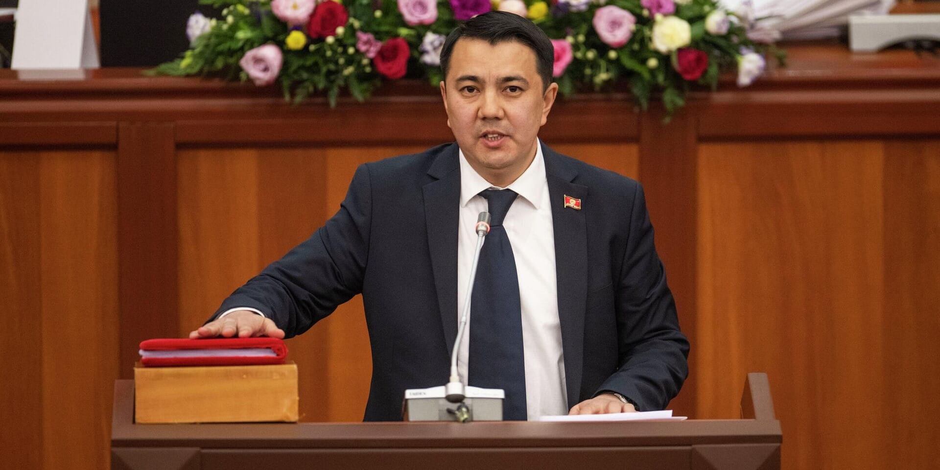 Марлен Маматалиев избран спикером Жогорку Кенеша Кыргызстана