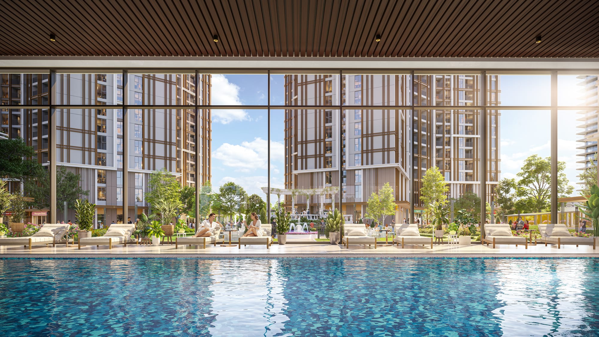 Всесезонный бассейн фазы The Essence.