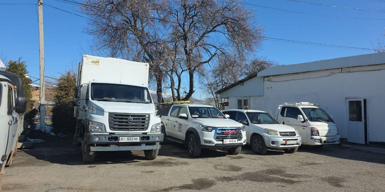 Джалал-Абадское ПЭС получило 66 единиц новой техники за три года