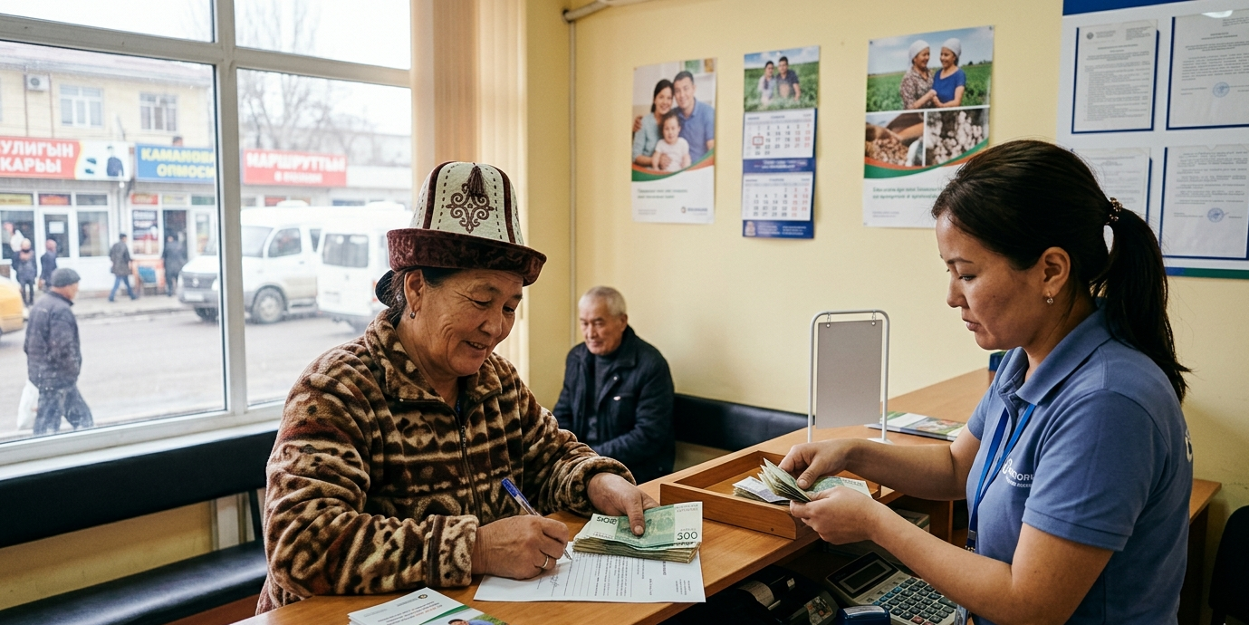 Кыргызстанцы за год набрали  микрокредитов на 86 млрд сомов