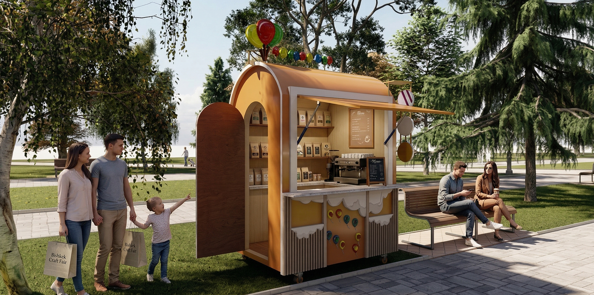 Как легально открыть торговую точку в парках Бишкека: разъяснение мэрии