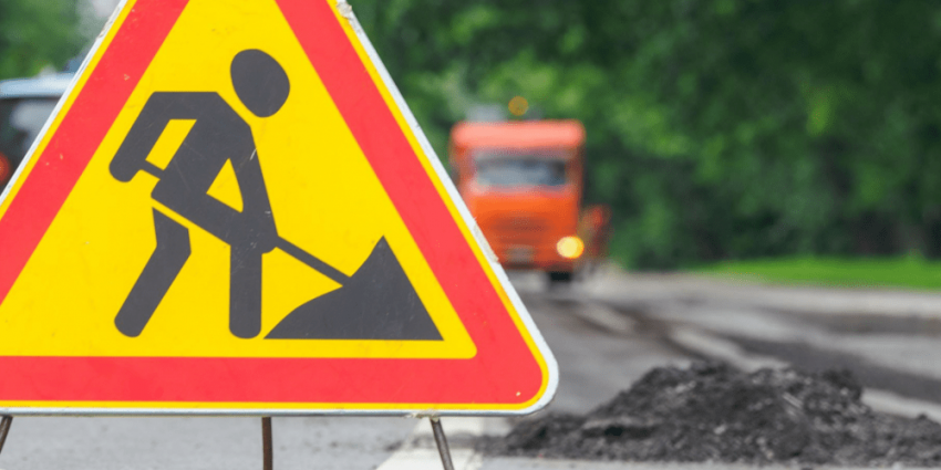 В Бишкеке на ремонт закрыта восточная часть улицы Фучика — от Московской до проспекта Чуй