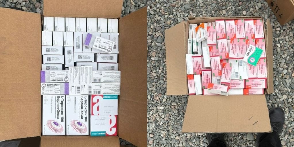 ГНС пресекла незаконный ввоз лекарств на 1.1 млн сомов через КПП «Ак-Жол»