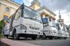 На линии в Бишкеке вышли 50 новых автобусов — проезд будет бесплатным в течение недели