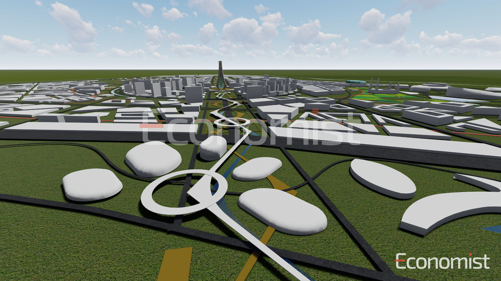 На юге Кыргызстана построим такой же город как Асман — Садыр Жапаров изображение публикации