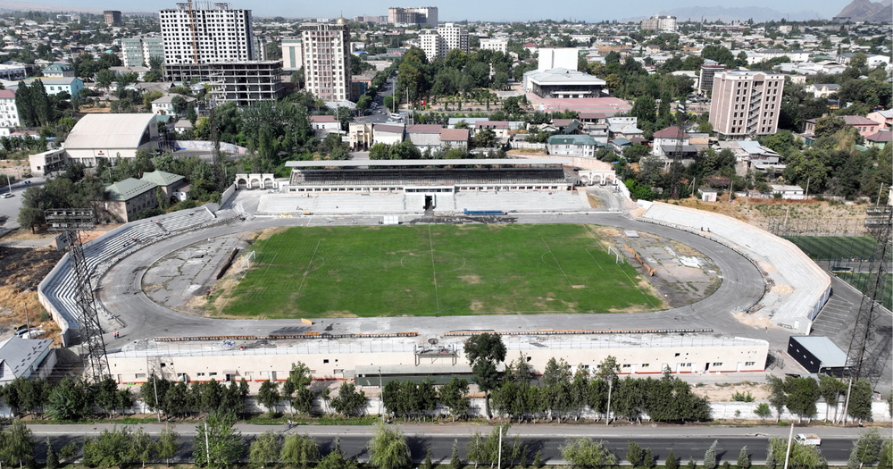 В Оше идет капитальная реконструкция стадиона — для этого было выделено 25 млн сомов изображение публикации