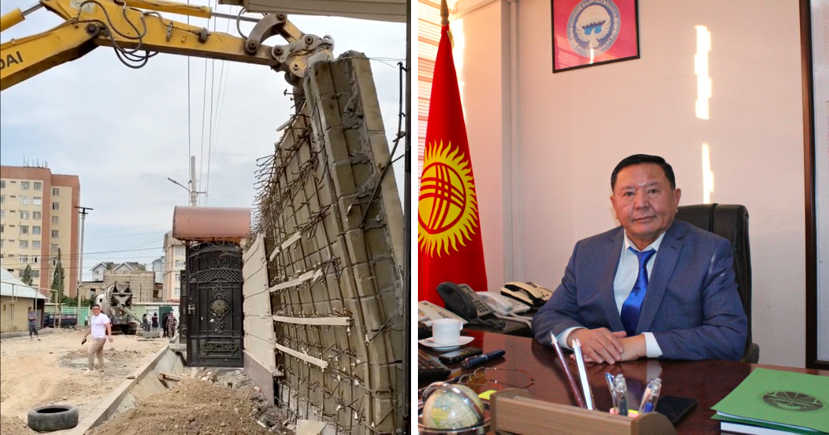 Забор дома замминистра транспорта снесли - тротуару быть изображение публикации