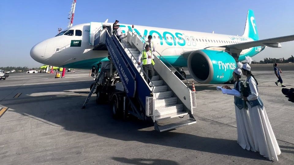 В Оше приземлился первый рейс из Джидды изображение публикации