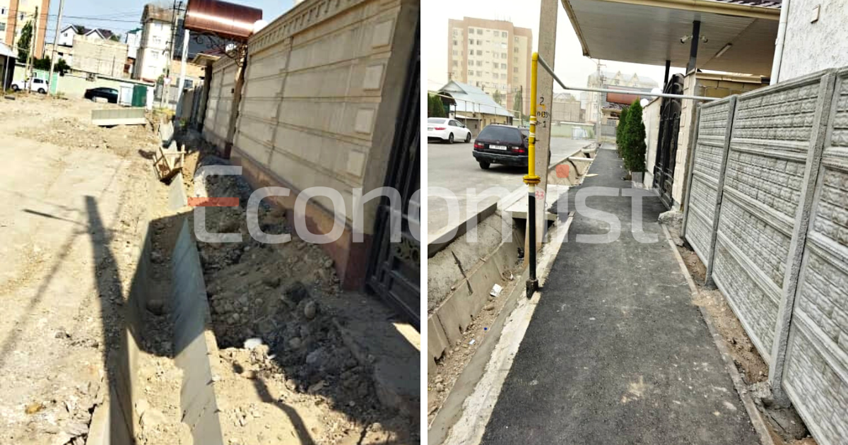 На месте снесенного забора замминистра транспорта проложили тротуар изображение публикации