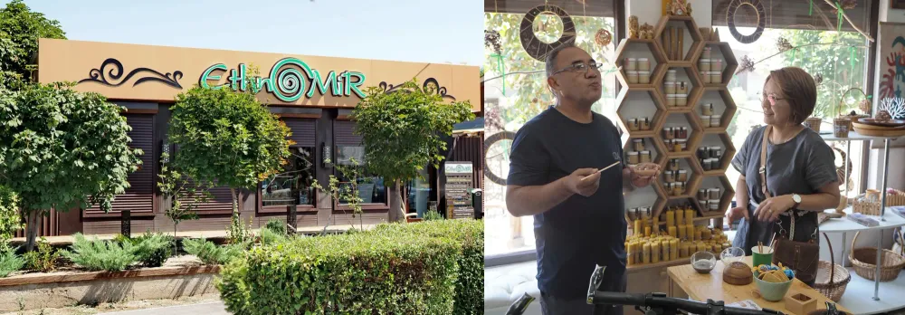 Биз туристтерге улуттук буюмдарды сатуу аркылуу атамекендик өндүрүшчүлөрдү колдойбуз — Караколдогу сувенир дүкөнүн негиздеген Альбина Алимова изображение публикации