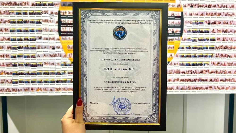 Balance.kg признали лучшей компанией 2023 года изображение публикации