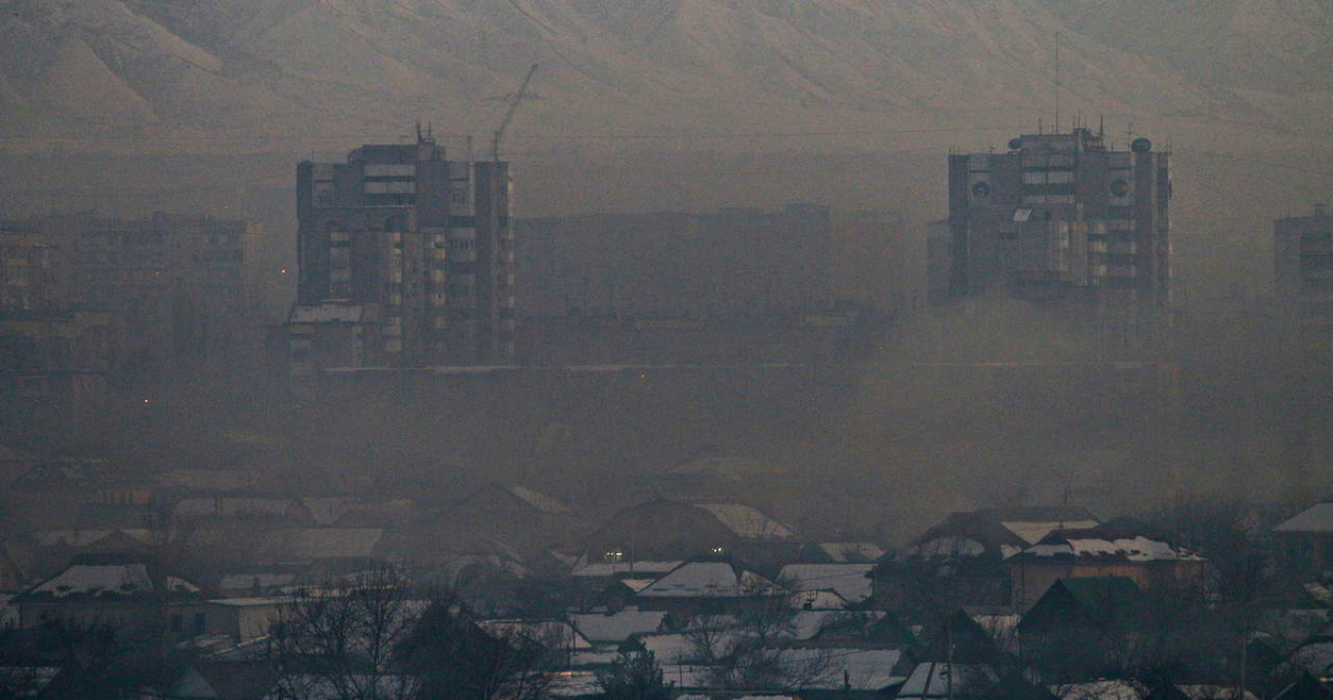 Загрязнение воздуха в Бишкеке приводит к потере $20 млн ежегодно – исследование изображение публикации