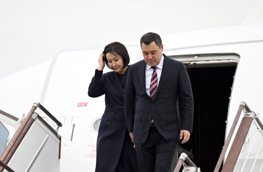 Садыр Жапаров полетел в Ташкент на частном самолете изображение публикации