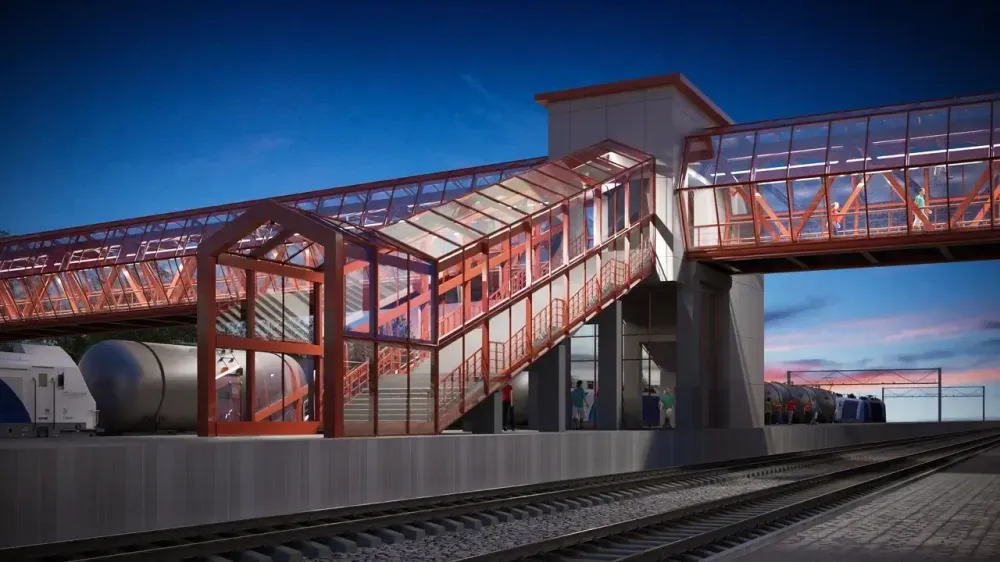 В Бишкеке между двумя жилмассивами хотят построить пешеходный мост изображение публикации