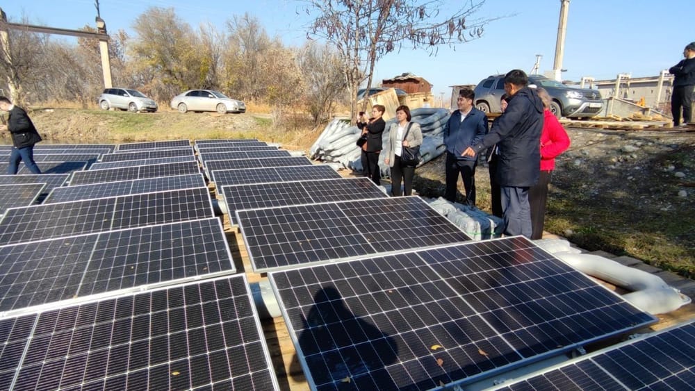 Cтроительством плавучих солнечных электростанций в Кыргызстане заинтересовались на стороне изображение публикации