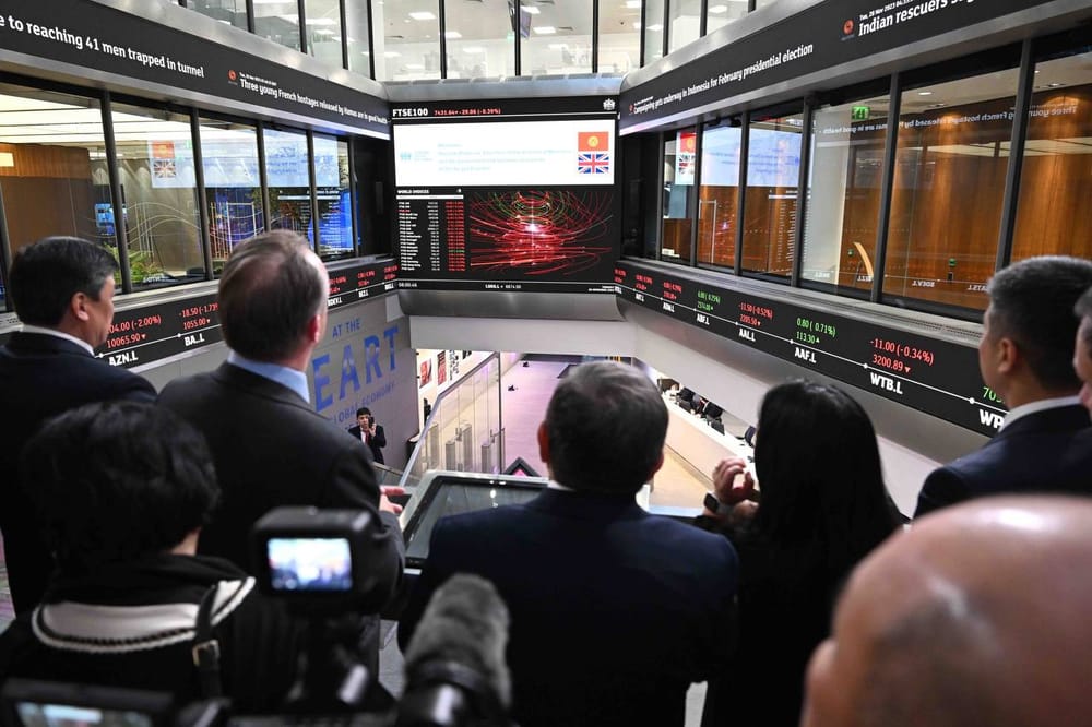 Акылбек Жапаров обсудил в Лондоне выход кыргызстанских компаний на IPO изображение публикации