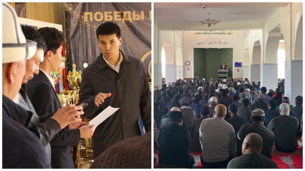 В Бишкеке борются с расточительством — через пятничные молитвы и беседы с рестораторами изображение публикации