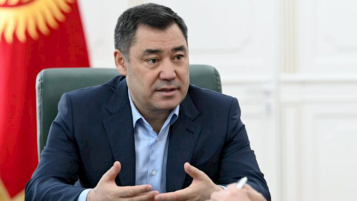 Условия для торговцев должно было создать не государство, а владельцы рынков — Садыр Жапаров изображение публикации