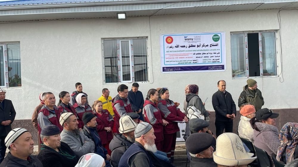 В одном из жилмассивов Бишкека построили станцию скорой помощи – фото изображение публикации