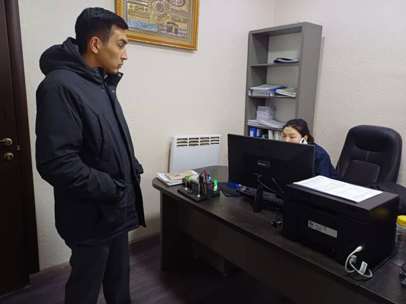 На рынке "Дордой" открыли дополнительные пункты ГНС – фото изображение публикации