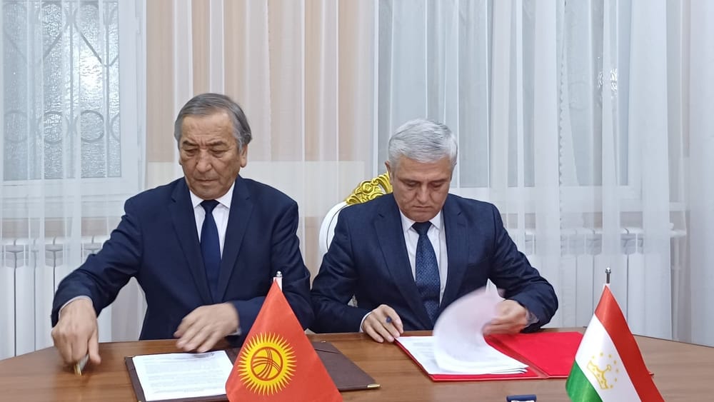 Кыргызстан согласовал еще 24 километра госграницы с Таджикистаном изображение публикации